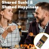 10Pcs Sushi Making Kit, Bamboo Sushi Rolling Mat, Includes 2