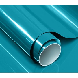 VViViD ColorFusion PPF by VViViD, Gloss Miami Lagoon Blue Dry Apply PPF Vinyl Car Wrap Roll 1.3ft x 5ft