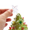 Vintage Green Lighted Ceramic Christmas Tree