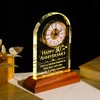 YWHL 30th Wedding Anniversary Clock Gifts for Couple, 30 Years