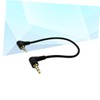 KONTONTY Stereo Audio Jack Cable Long Double Elbow Male to