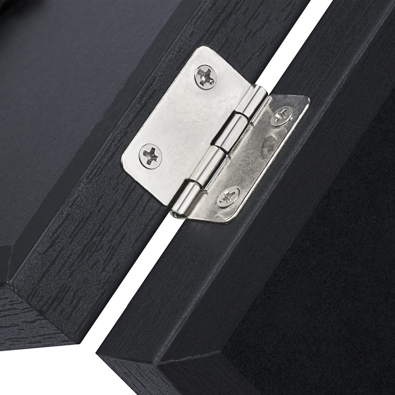 Sonefreiy Picture Frame 5x7 4x6 Multi Black Trifold 3 Photo