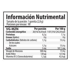 Solanum Belabear Vinagre De Manzana 90 Gomitas Sfn