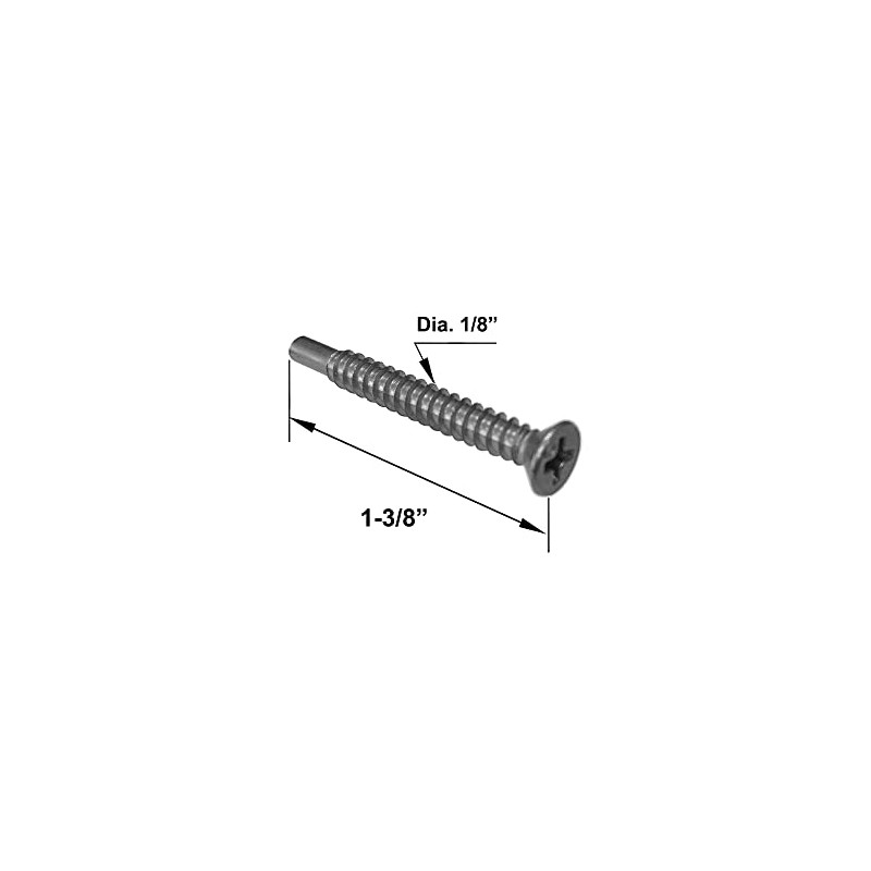 Gordon Glass® Stainless Steel Screws for Assembling Framed Shower Door