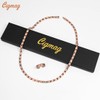 Cigmag Copper Necklace for Women, with 99% Solid Pure Ring