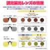 [OTC.web] MSG9348 Dimmable, Polarized Front Clip, Darkening Color, Sunglasses, UV