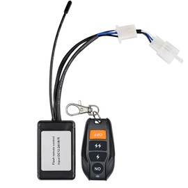 Wiring Harness Remote Control Switch with 3 Pin Connectors Control Box DC12V-24V Wire Harness Kit fit for Wiring Harness