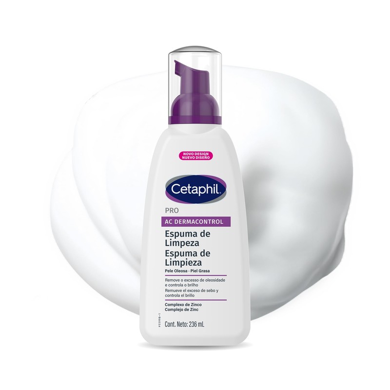 Cetaphil Pro AC Dermacontrol Espuma Facial Piel Tendencia al Acné