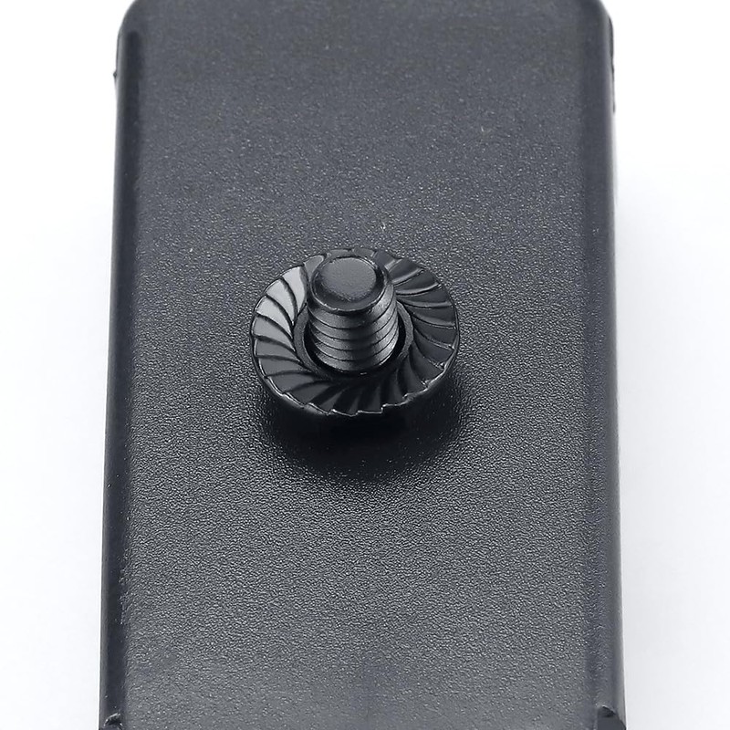M10-1.5 Black Flange Nuts (25 pcs), 304 Stainless Steel 18/8,