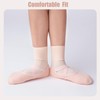 Himcus Girls Ballet Socks 5-Packs Kids Seamless Dance Socks Soft