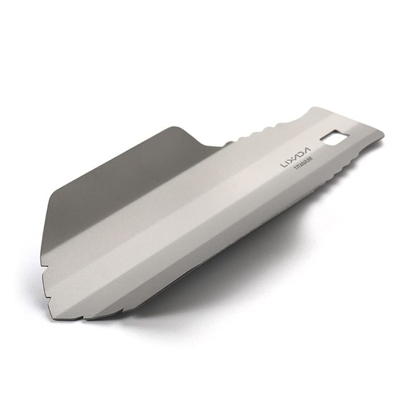 Lixada Camping Shovels Flower Trowel Titanium Garden Hand Shovel Length