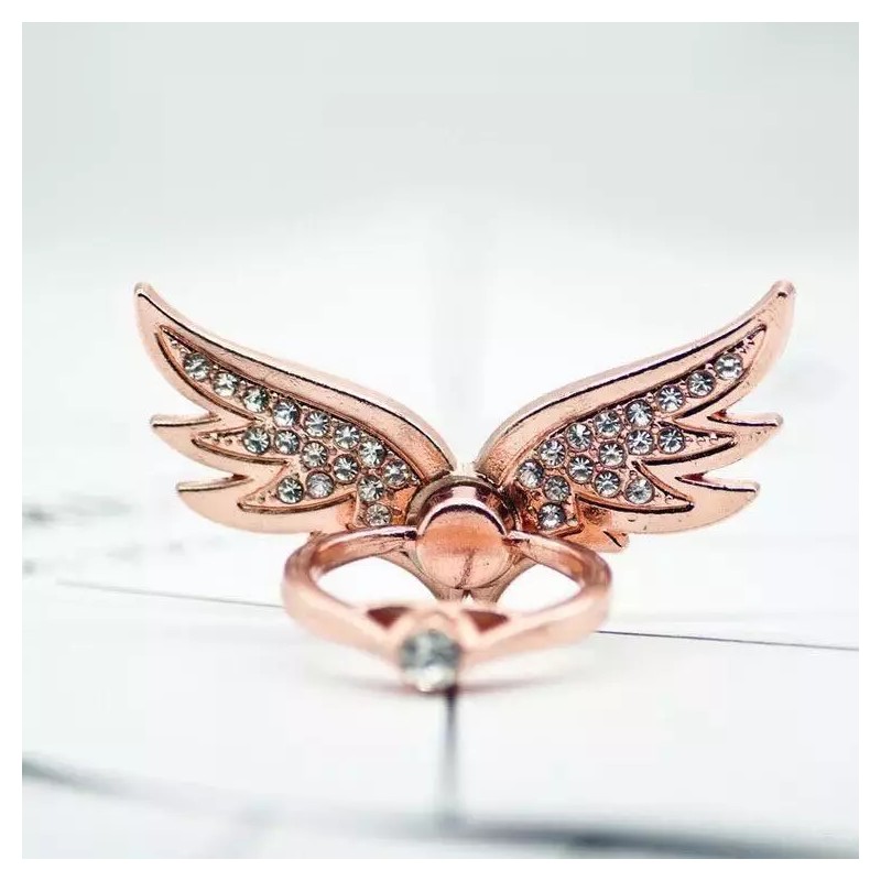 E&L LiliDreamStore 360 Rotate Cell Phone Ring Stand Holder ANGEL