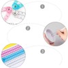 4 Pcs Folding Ruler for School, 30cm Clear Rulers Stationery