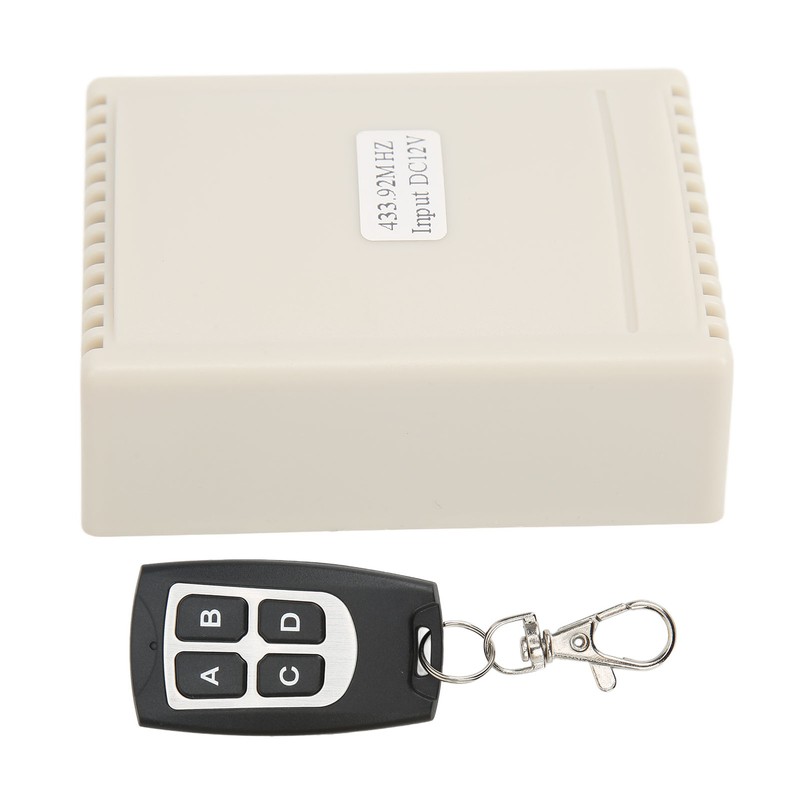 Wireless Relay Remote Control Switch 4 Channel Controller Set Kit