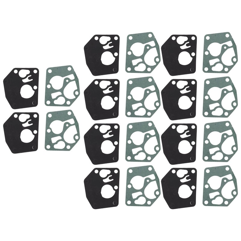 10 Set Carburetor Diaphragm Gasket Kit Carb Diaphragm Gasket Replacement