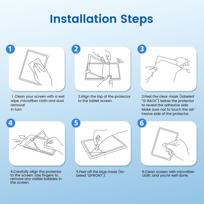 MoKo 2-Pack Matte Screen Protector Compatible with Galaxy Tab S10