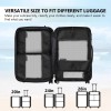 Compression Packing Cubes Set – 5 Lightweight Luggage Organizers for