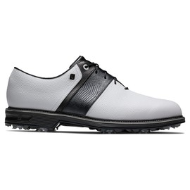 FootJoy Men's Premiere Series-Packard Previous Season Style Golf Shoe, White/Black, 11 Wide