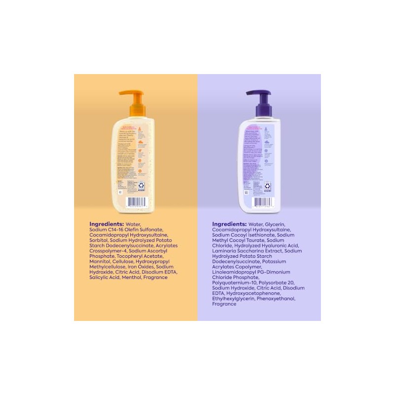 Clean Clear Morning Burst Paquete Limpiador Diurno Nocturno