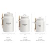 Barnyard Designs Canister Set for Kitchen Counter, Coffee Tea Sugar