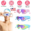 Edge by Body Code Kids Swim Goggles With Ear Plugs