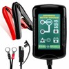 6V 12V Battery Charger and Maintainer: 1.5 AMP Powersport Battery