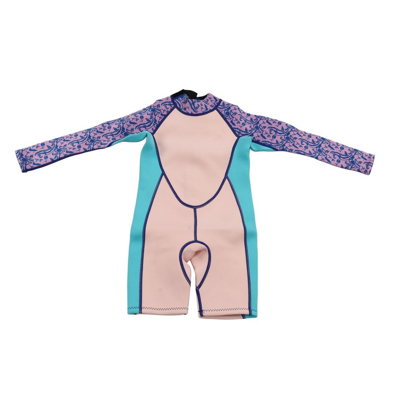 Long Sleeve Shorts Kids Wetsuit 2.5MM Neoprene Toddler Winter Surfing