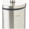 Tiger Toilet Brush and Holder, Stainless steel, 9.3 x 35.6