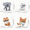 Koala, Sea Lion, Flamingo, Cow, Penguin, Owl, Corgi, Shiba Inu
