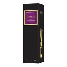 Areon Home Fragrance Luxury Perfume Reed Diffuser + 10 Rattan Reeds, Patchouli Lavender Vanilla Scent, 85ml