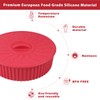 KOLUTI Nonstick Silicone Tortilla Warmer Container, 10 Inch Taco Storage