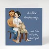 Another Anniversary Card - Pottery Scene - One Lump Or
