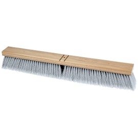PFERD 89301 Floor Contractor Broom with Lacquered Hardwood Block, 24" Block Length, 3" Trim Length