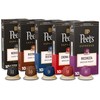 Peet's Coffee, Dark and Medium Roast Espresso Capsules Variety Pack