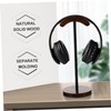 OSALADI Solid Wood Headphone Stand Wireless Earnuds Gaming Headphone Rgb