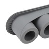 Hollow Cylinder Ice Cube Tray Quick Release Silicone High Low