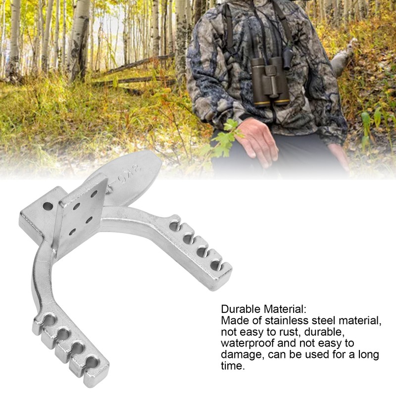 Short Slingshot Front Bow Door Stainless Steel Slingshot Catapult Accessories