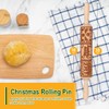 Christmas Rolling Pin, Christmas Rolling Pin, DIY Embossing Rolling Pin,