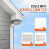 VEVOR Mini Split Line Set Cover 3-inch W 17.7Ft L,