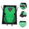 Kisangel 1 Set Mini Billiards Small Tabletop Pool Ball Games