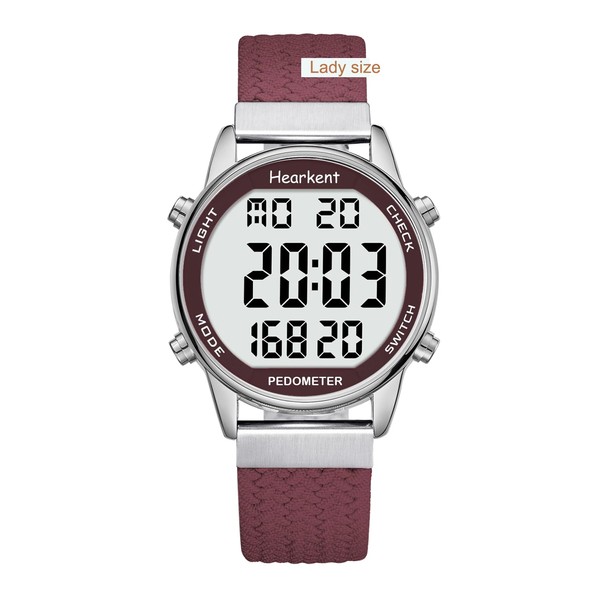 Hearkent Pedometer Watch for Women Fitness Tracker Walking Waterproof Sports