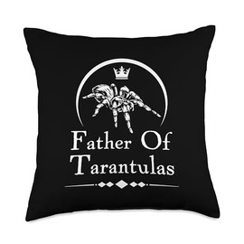 Spider Lover Arachnid Cobweb Terrarium Tarantula Throw Pillow