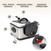 Elite Gourmet EDF-401TX 1700-Watt Triple Basket Electric Deep Fryer with
