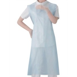 Clean Apron Sleeveless Blue 30 Per Box
