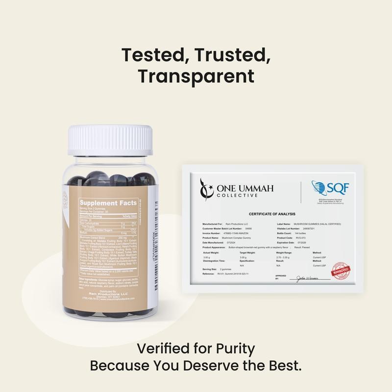 Halal Wellness Stack – Ashwagandha, Apple Cider Vinegar & Mushroom