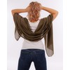 DOLCE ABBRACCIO SWEET LOVE Women's Chiffon Scarf / Stole for