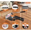 Laminate Floor Cutter, 13” Vinyl Floor Cutter with Wheels –
