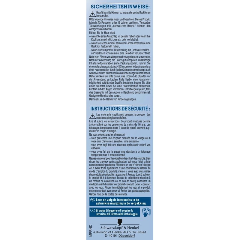 Schwarzkopf Re-Nature Men's Dark – Pack of 1