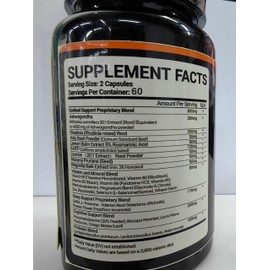 Efioist Cortisol Supplement, 25-in-1 Cortisol Reducer for Women & Men, Cortisol Supplements for Women with Ashwagandha, Rhodiola Rosea, L-Theanine, for Mood, Focus, Sleep Support, 120 Capsules