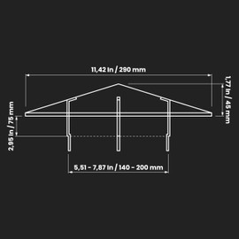 6" to 8" Inch Round Galvanized Steel Roof Cap - Weather-Proof Chimney Cover - Fireplace Duct Rain Guard - Exhaust Ventilation Top Cover - Simple Universal Protector Cowl for Round Ducting 6 7 8 Inch